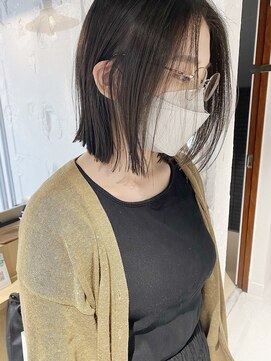 コフィー バイ メルト 吉祥寺(cofy by melt) 【三ツ井純】お色気切りっぱなしストレートボブ艶髪サラサラ美髪