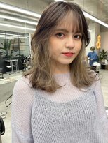 アンドスタイル(&style)&nbsp;【大名店　江藤】ベージュ　フレミングカラー