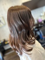 アールプライベートヘアサロン(R Private Hair Salon)&nbsp;ウル艶オレンジブラウン