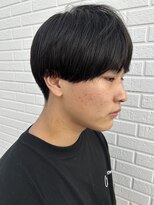 ヒュイル バイ ニアウ(Hwyl by Niau) メンズナチュラルマッシュスパイラルパーマニュアンスパーマ眉毛