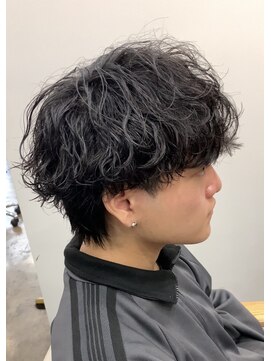 リヴ オオサカ(LIV OSAKA) 波巻きパーマ　波打ち　スパイラルパーマ　波巻きスパイラル