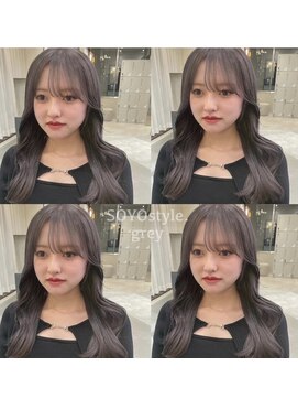 リリー(Lilley) 天神韓国ヘア×グレージュ