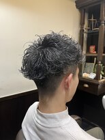 無造作パーマ