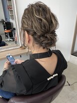 ヘアーデザイン グランツ 平成店(hair design Granz) シニヨンアレンジお呼ばれヘア～☆