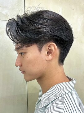 ニコ トウキョウ 渋谷(nico TOKYO) メンズ/センターパート/アップバング/ニュアンスパーマ