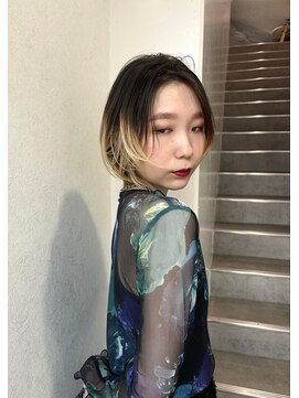 ミューバイケンジ(miu by KENJE) miu&伊藤夏海 顔まわりレイヤーとニュアンスカラー◎