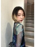 miu&伊藤夏海 顔まわりレイヤーとニュアンスカラー◎