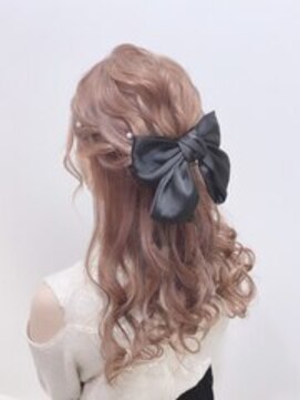 リアン 八幡筋店(lien) ゆるふわハーフアップ♪