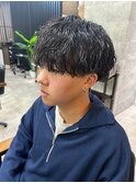 ツイストスパイラルシャドウパーマツイスパメンズパーマ【大和】