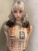 ペレ 梅田(PELE)&nbsp;着物/メルティカラー/似合わせカット/ウェーブミディアム/梅田