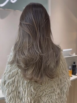 ウェイズトウキョウ 新宿店(Ways TOKYO) 大人ハイライト ロングレイヤー グラデーションカラー