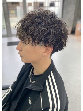 デュー 栄(DEW) 【DEW】ツイストスパイラルパーマ/メッシュ/波巻きパーマ