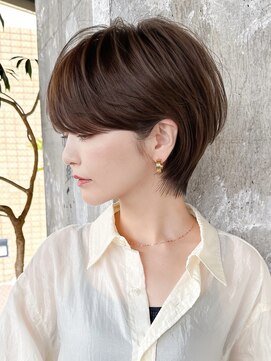 ロビー 表参道(ROBBY) ショートヘア/分け目なし/イメチェン/30代40代50代60代/表参道