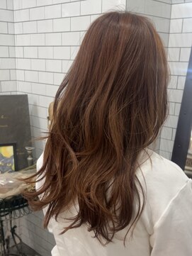 レガーレ(Legare) 【広島韓国ヘア】韓国レイヤーカット×オレンジカラー