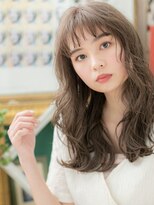 カバーヘア ブリス 大宮西口(COVER HAIR bliss) 外国人風オリーブアッシュオン眉小顔ロングh4大宮20代30代40代