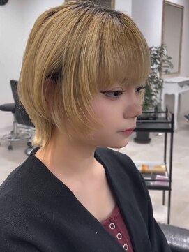 クレム 博多駅店(ChLem) ウルフショート　似合わせカット　博多美容室