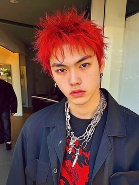 ネハス(nehus.) サーフカール/スパイキーショート/ブルーブラック