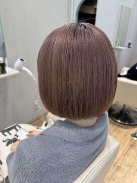 ニコ ヘアー(nico hair) ハイトーンボブ