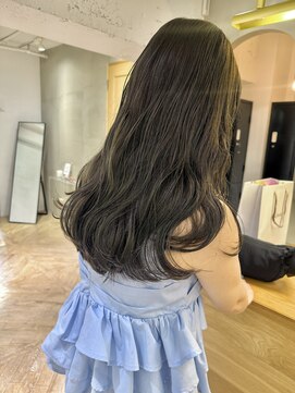 ローレン(LOREN) 透明感髪質改善ベージュダブルカラーミルクティーグレージュ