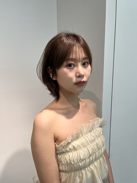 ロンドルピナス 小倉(Lond Lupinus) ミディアムヘア暗めカラー/デザインカラー/フェイスフレーミング