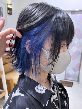 ロンド ジュルード 名古屋(Lond jeloud) インナーカラー/イヤリングカラー/ブリーチ/ダブルカラー