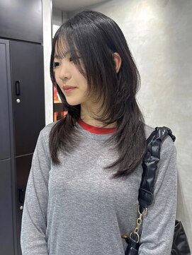 シャルムバイケンジ(Charm.by KENJE) 【 韓国/ハッシュ 】ロングレイヤー/ハッシュレイヤー/レイヤー