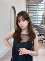 ライズ ネックス ザ サロン 渋谷(LIZE nex the salon) 【小顔レイヤーカット 前髪あり #8】#渋谷駅#韓国#髪質改善