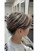 MEN’S HAIR/サーフカール/刈り上げセンターパート/千葉駅