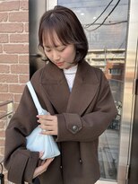 ドリップバイグリップ(DRIP by GRIP) ブラウンカラー/柔らかいボブカット