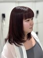 ケンジ 平塚 アネッタ(KENJE annetta) イノアカラーの暖色が得意です!濃さの調節も可能ですよ♪