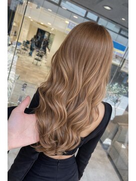 アース 大曽根店(HAIR&MAKE EARTH) ミルクティーベージュ