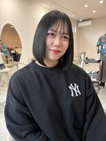 オルメ(olume)&nbsp;ブリーチなしブルーブラックbob