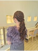 結婚式ヘアアレンジ