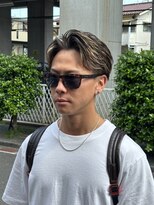 ノイセカンド 経堂(noi 2nd.) 抜け感ハイライト × ナチュラルセンターパート