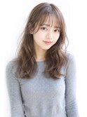 ひし形/モテ髪/20代/30代/くびれミディアム/パーマ
