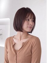 ウィズ ヘア デザイン(wis hair design)&nbsp;酸性ストレートで叶えるやわらかナチュラルボブ アレンジ提案