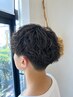 《朝岡指名限定》メンズカット+パーマ