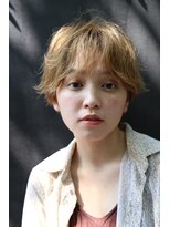 キサイ バズ(kisai BUZZ)&nbsp;kisaiBuzz＊西川史浩　マニッシュショート×シアーベージュ