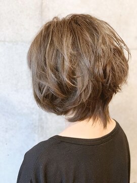 ピュアソウル(Pure Soul) ニューヨークドライカット★ウルフショート×ルーズヘア[渋谷]