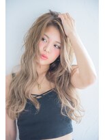 ミエル ヘア 新宿(miel hair)&nbsp;【miel hair新宿】～ゆるふわ大人の無造作かき上げスタイル～