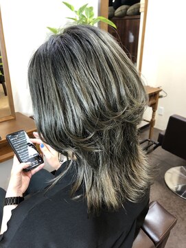 キャラ 池袋本店(CHARA) カジュアルウルフカット【キャラ池袋/ウルフカット/玉城光】*