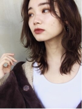 ソルトウォーター(SALT WATER) レイヤーボブ ハイライトベージュ  須崎