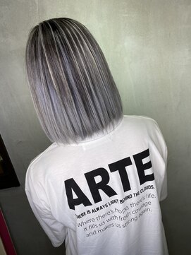 アンダーバーホワイトモデ 河内長野(_WHITE mode) ☆バレイヤージュ　千代田×河内長野