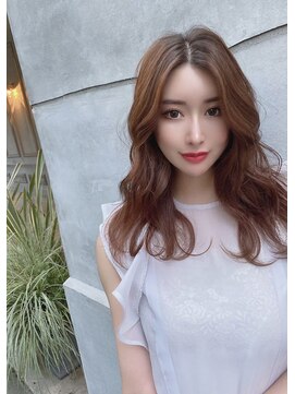 ルイス(L'wis) 今季1推し！オレンジベージュ★トップスタイリスト上條