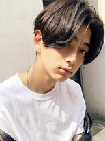 ディッセンバー 神宮前(December)&nbsp;前下がり　センターパート