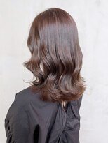 アイティー バイ アルバム 中野店(IT by ALBUM) ココアベージュ_カーキグレージュフェザーバング_ba335661