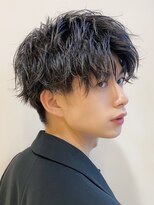 バイフィフス 原宿/表参道(by fifth)&nbsp;波巻きツイストスパイラルパーマツーブロック刈り上げ