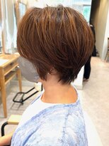 グラッシー センター北店(GLASSI)&nbsp;【GLASSI】大人かわいい美髪ショートボブ★ネビージュ★坂田