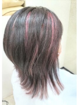 エイチ エアー ダヴ H air DAV調布北口 桜色カラー