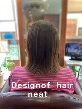 ニート(neat) 外はねボブ